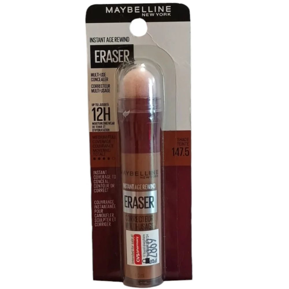 5 x Maybelline Instant Age Rewind Instant Eraser Multi Use Concealer, 147.5,